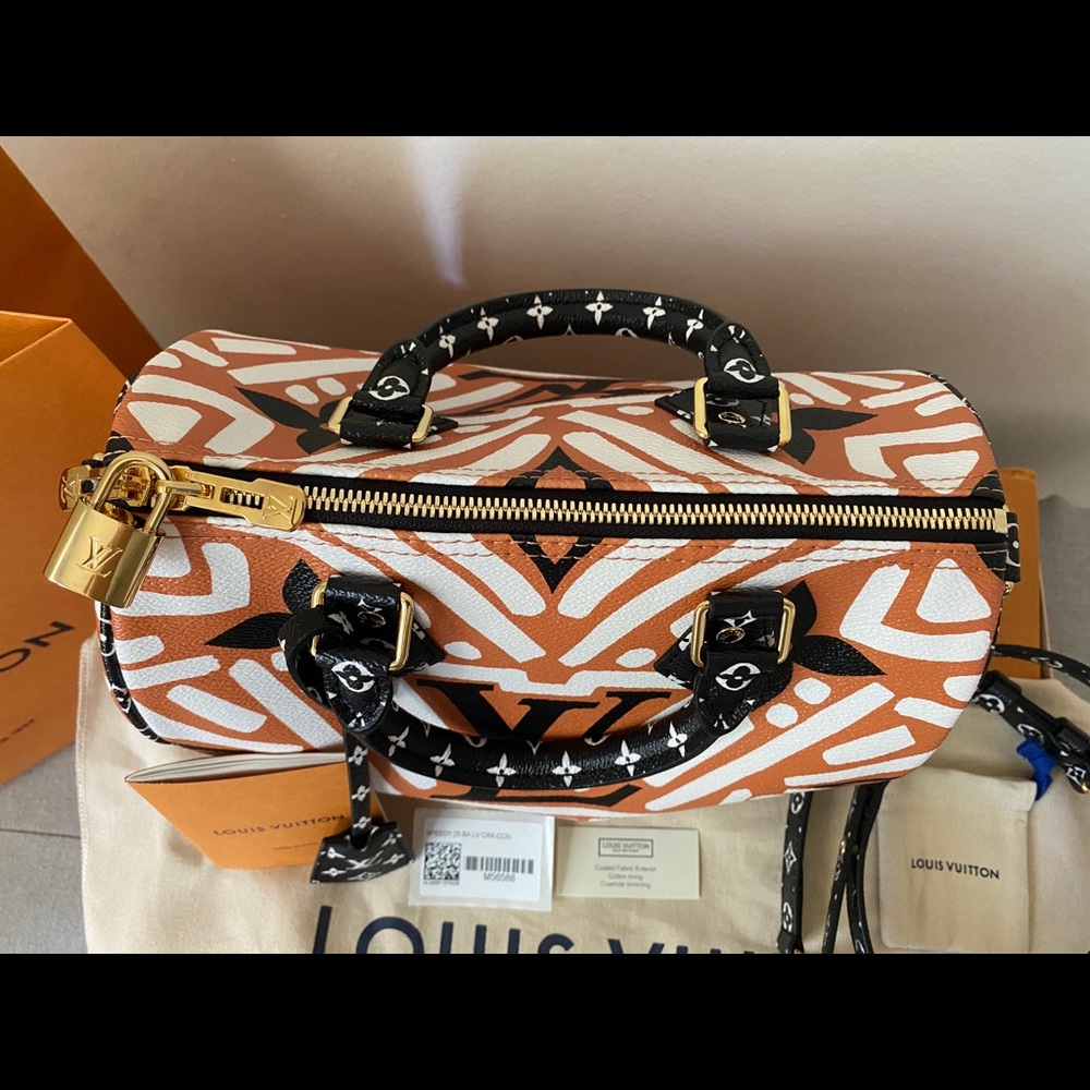 SOLD LV Limited Edition Crafty Speedy Bandoliere25 - Picture 7 of 15